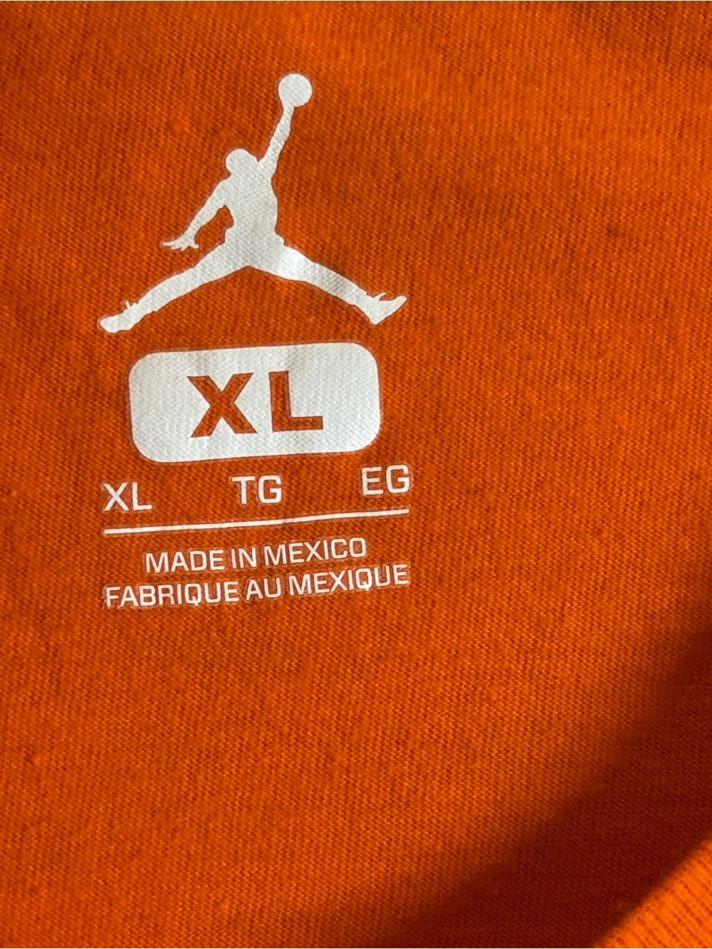 Jordan x Gatorade Orange Long Sleeve Crewneck Shirt